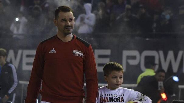 #GraciasRM7: Mora tuvo su despedida en el Monumental junto a los campeones de América y viejas glorias