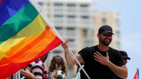 Protestas en Puerto Rico contra la homofobia, marcha, Ricky Martin, Residente,Reuters