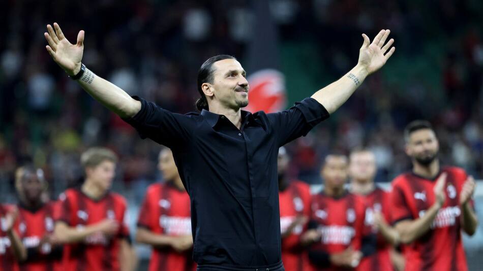 Zlatan Ibrahimovic anunció su retiro profesional del fútbol. Foto: EFE.