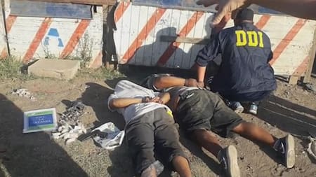 Dealers detenidos - Operativo antidrogas