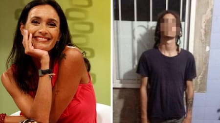 Federica Pais y su hijo