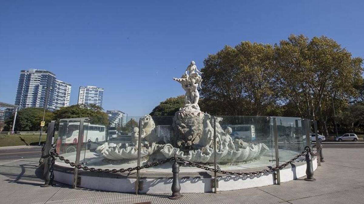 Fuente Las Nereidas de Lola Mora, Costanera Sur