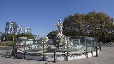 Fuente Las Nereidas de Lola Mora, Costanera Sur