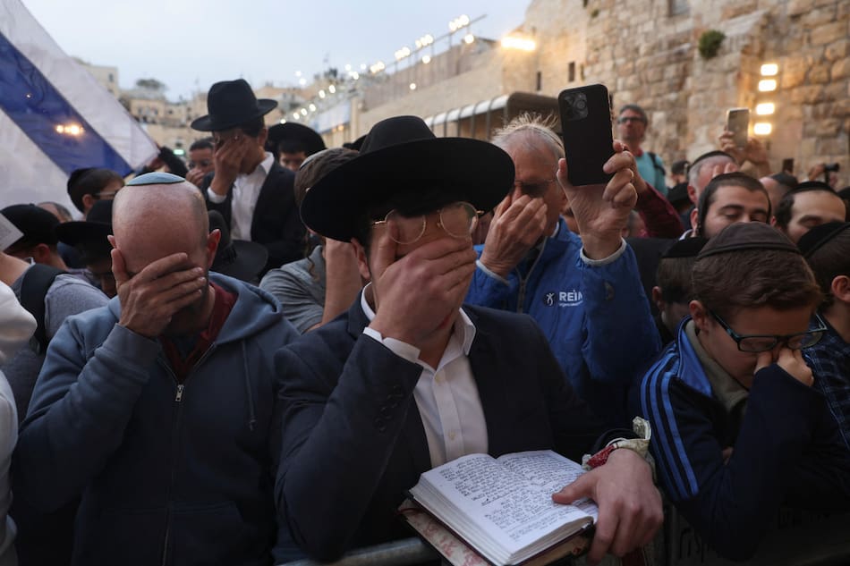 Ultraortodoxos en Israel. Foto: Reuters.