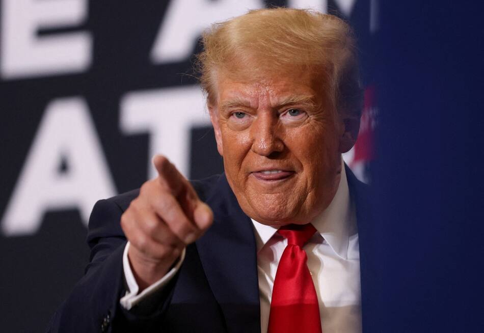 Donald Trump, presidente de Estados Unidos. Foto: Reuters.