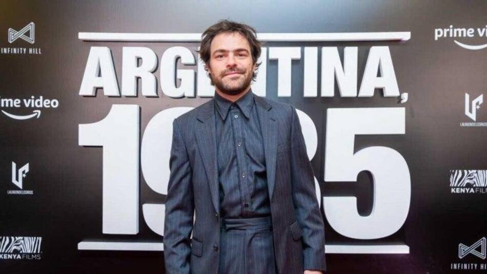 Peter Lanzani, protagonista de "Argentina, 1985". Foto: NA.