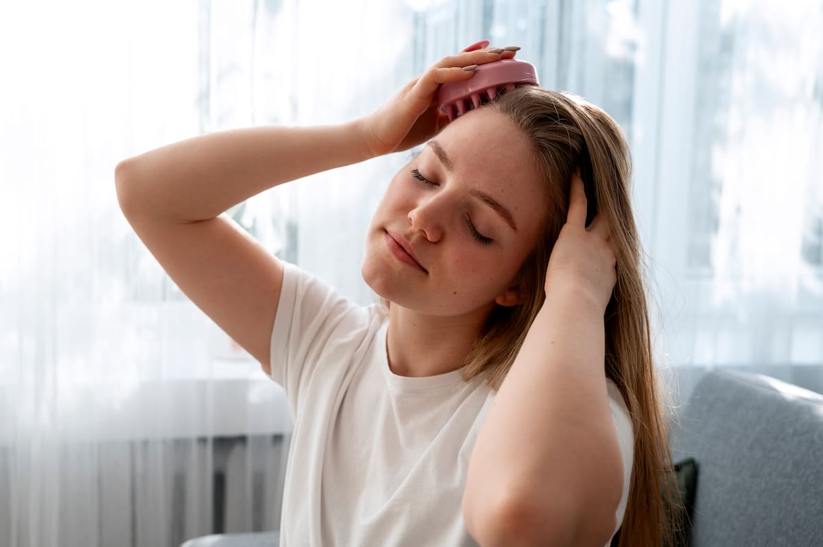 Masaje de cabello
