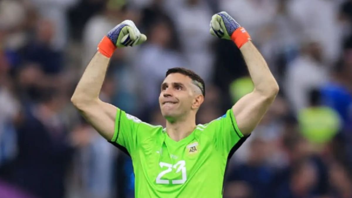 Dibu Martínez, Selección Argentina. Foto: NA