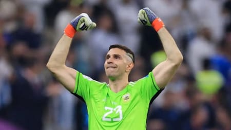 Dibu Martínez, Selección Argentina. Foto: NA