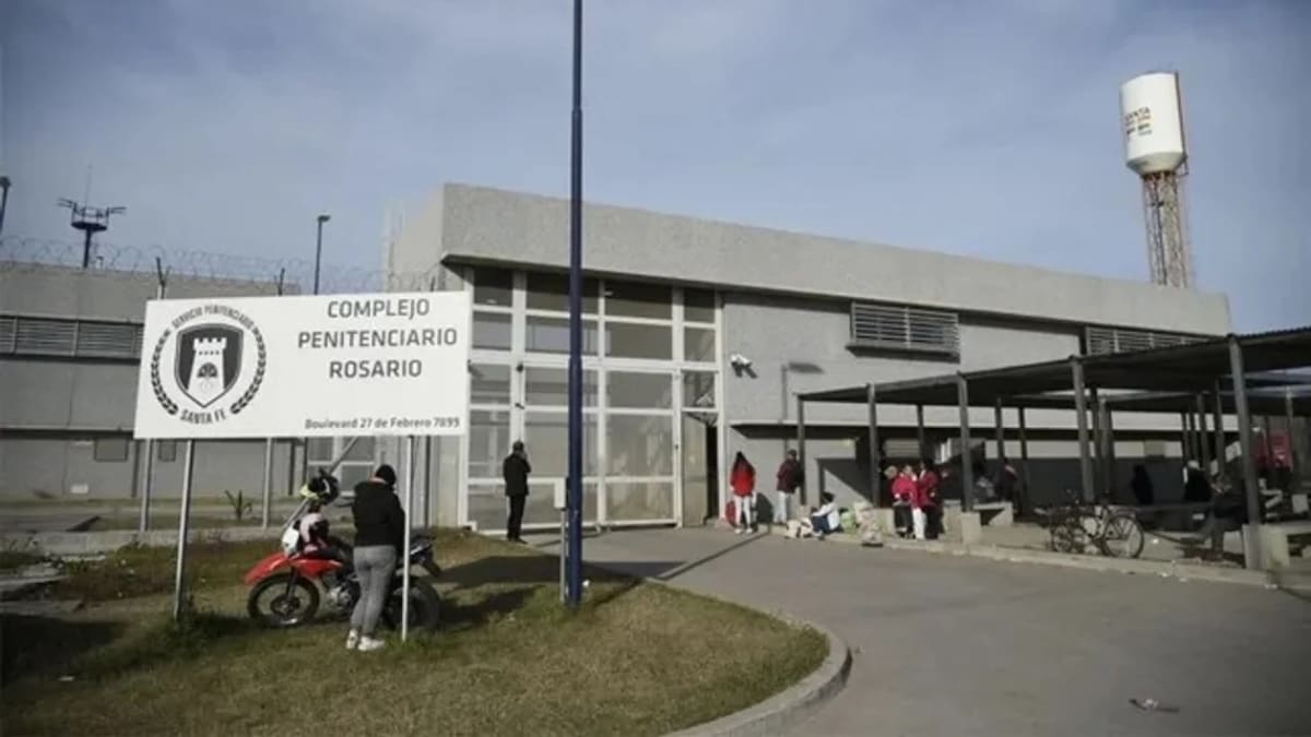 Complejo Penitenciario, Rosario. Foto: NA