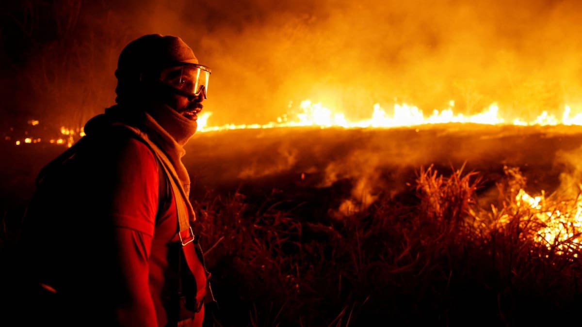 Bomberos. Foto: NA