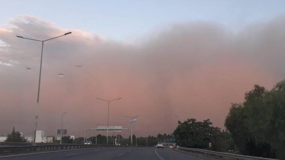 Tormenta en Mendoza, temporal