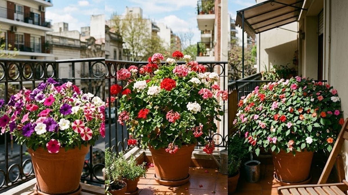 Las 3 plantas que podés comprar el 21 de septiembre, poner en tu balcón y tener mucho color a fin de año.
