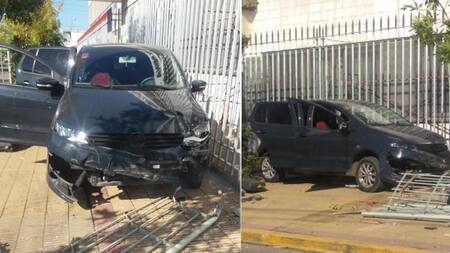 Persecución, choque y tiroteo frente a escuela en Remedios de Escalada (Twitter)