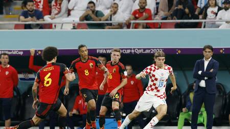 Mundial Qatar 2022, Croacia vs. Bélgica. Foto: REUTERS.