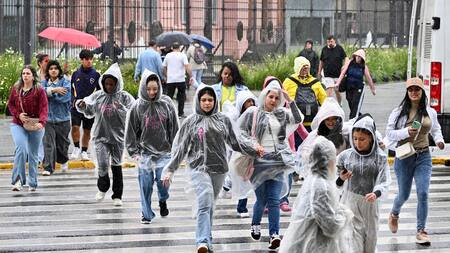 Lluvia en Buenos Aires