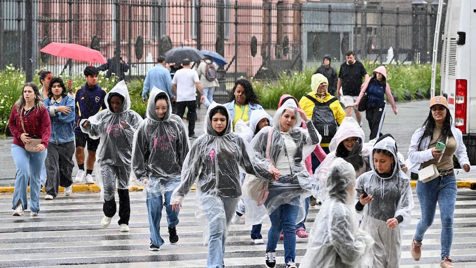 Lluvia en Buenos Aires