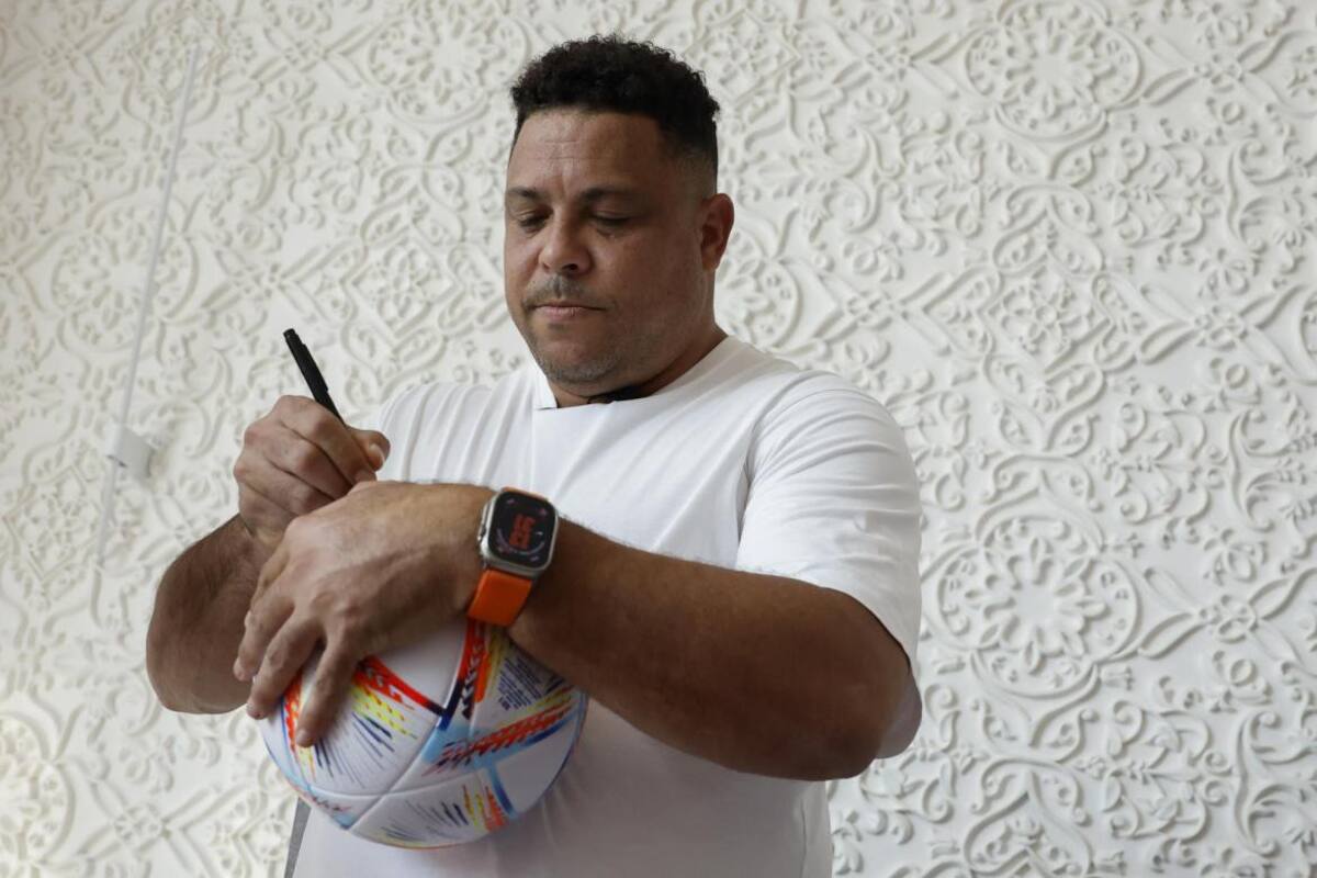 Ronaldo Nazário. Foto: EFE.