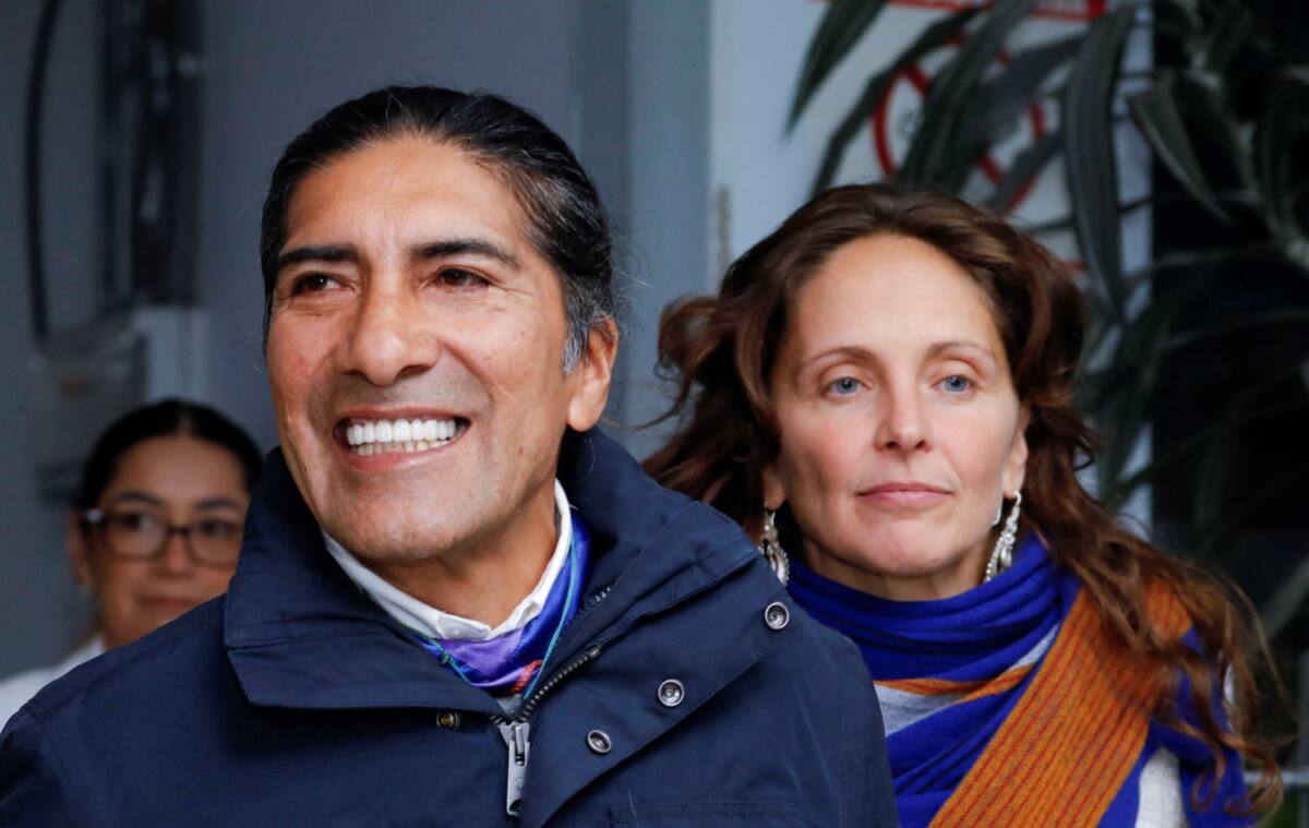 Yaku Pérez. Foto: Reuters.