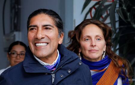 Yaku Pérez. Foto: Reuters.