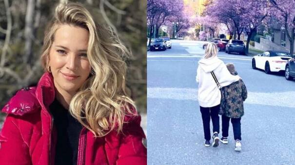 Emotivo mensaje de Luisana Lopilato a su hijo Noah: "No puedo creer estar caminando al lado de él"