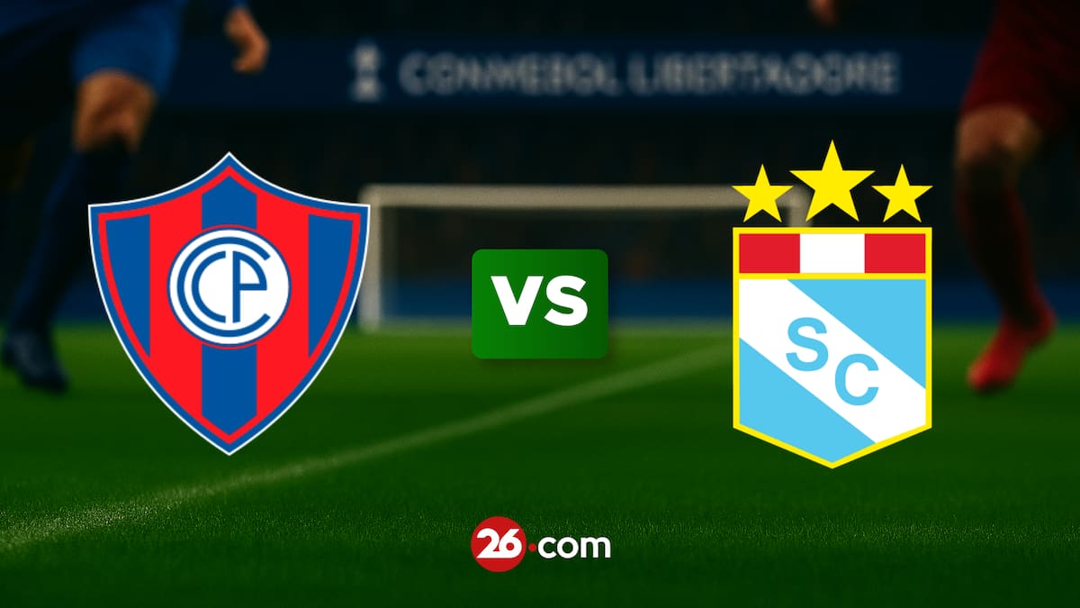 Cerro Porteño 2 - 0 Sporting Cristal: así fue la victoria por la Copa Libertadores 2026