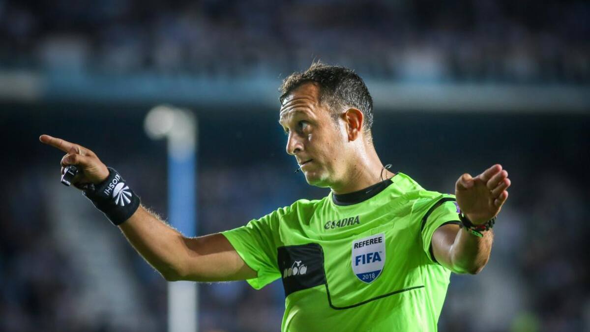 Darío Herrera será el árbitro del Superclásico. Foto: NA.
