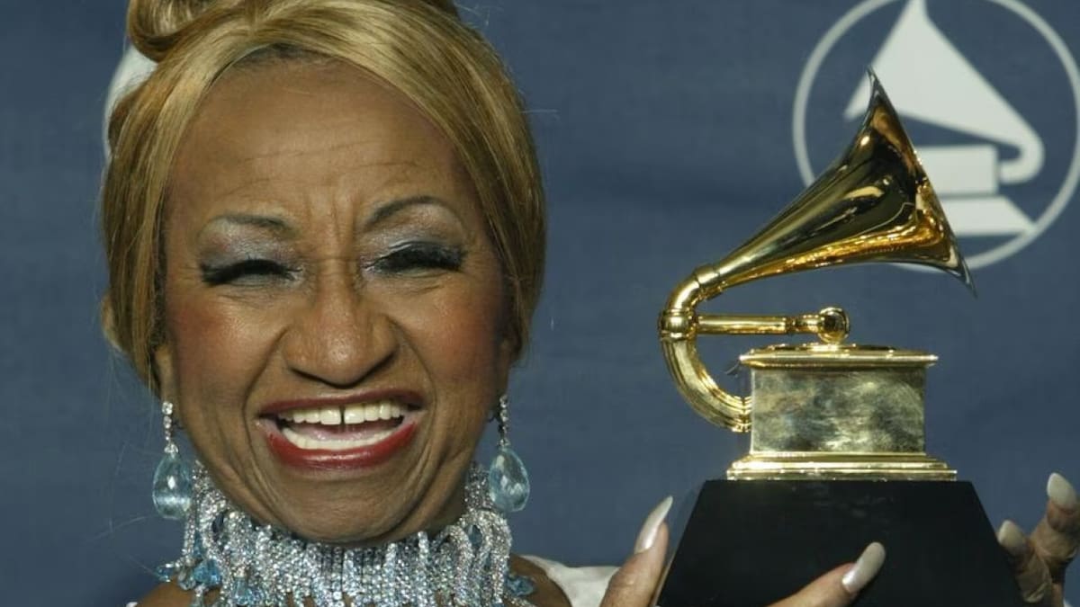 Celia Cruz, cantante. Foto: Reuters