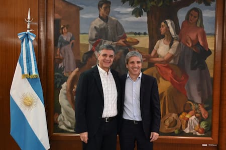 Jorge Macri y Luis Caputo