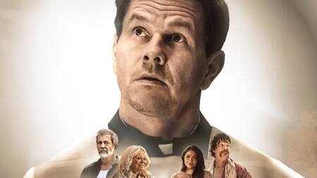 "El milagro del padre Stu", película. Foto: Sony Pictures.