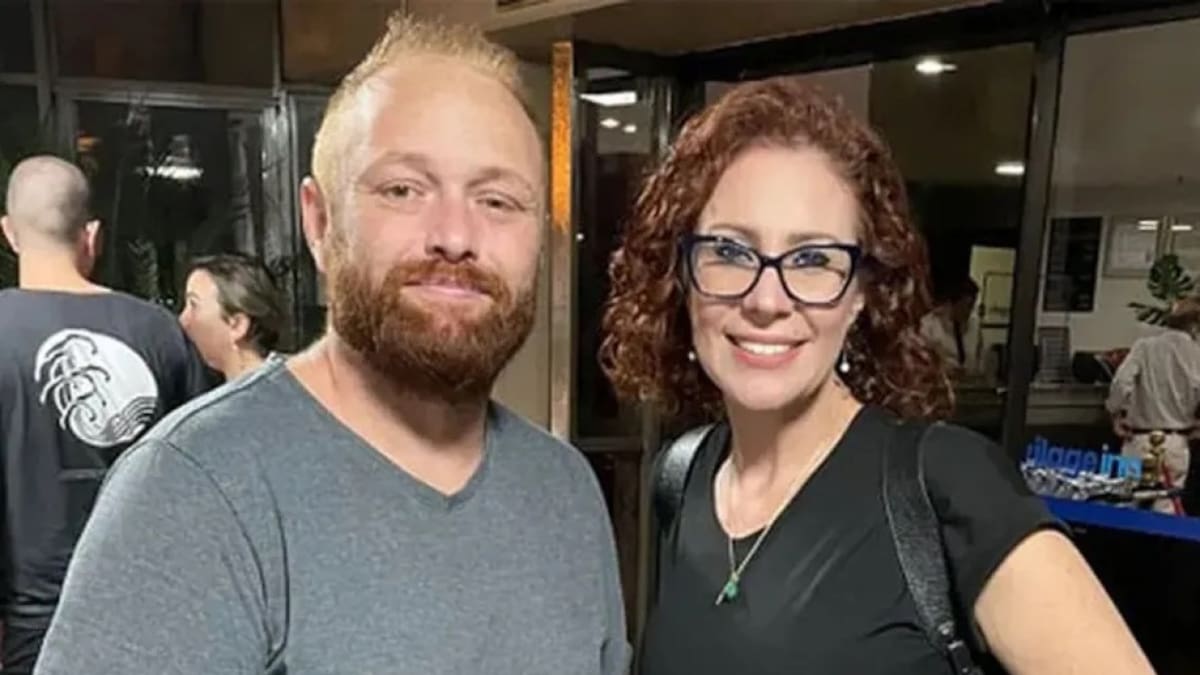 Diputada bolsonarista Carla Zambelli con el hacker Walter Delgatti.