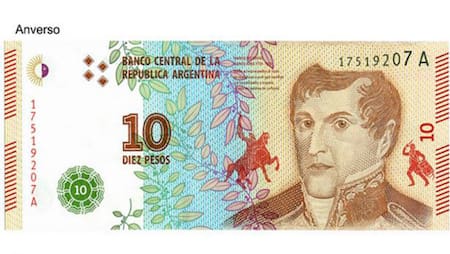 Nuevo billete de $ 10