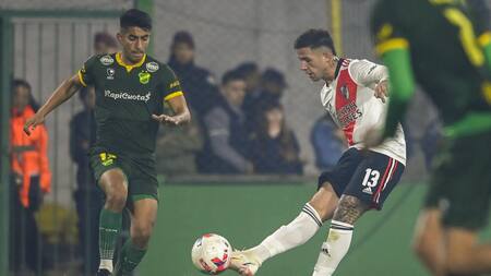 Defensa y Justicia vs River, fútbol argentino. Foto: NA.
