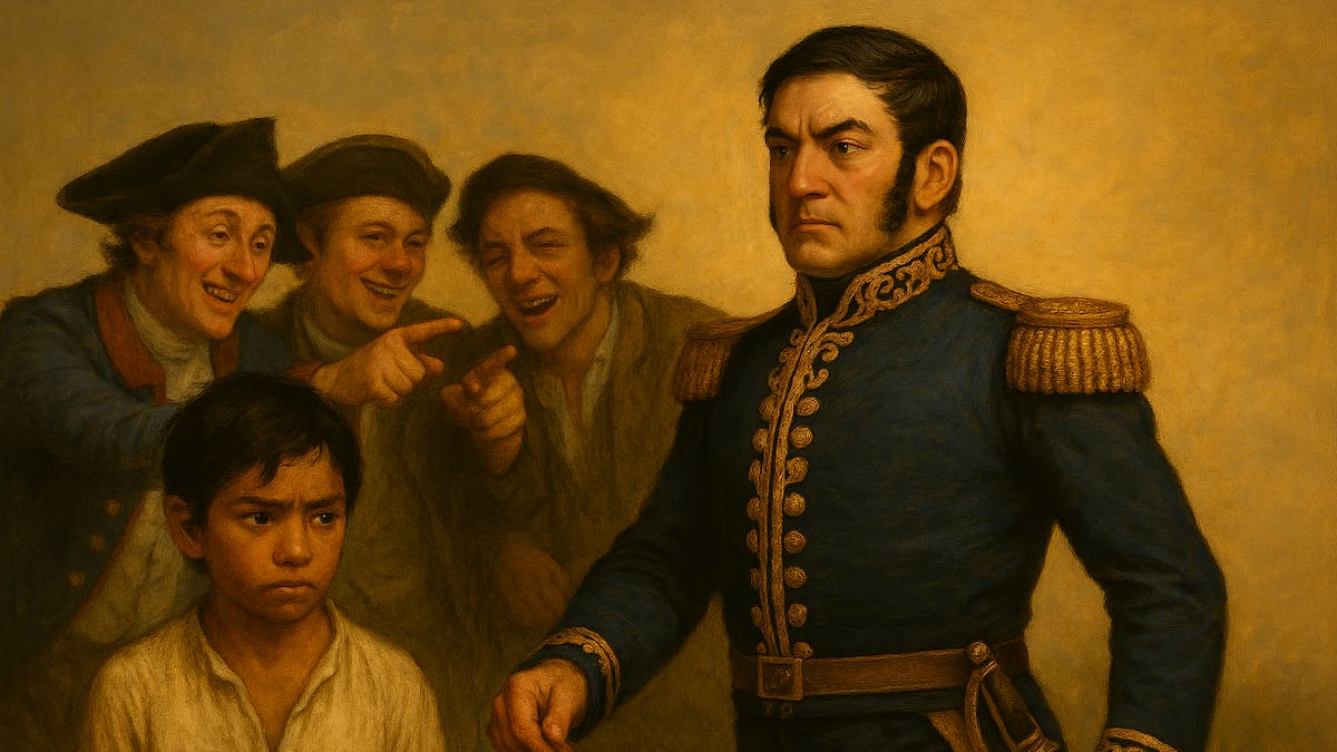Los crueles apodos que recibió San Martín