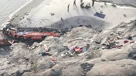 Trágico accidente en Pakistán. Foto: Captura.