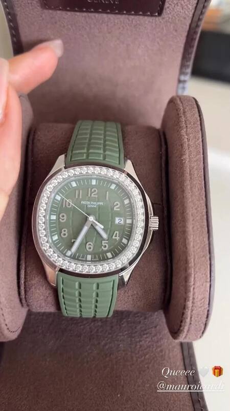 El regalo de Icardi a Wanda. Foto: Instagram.