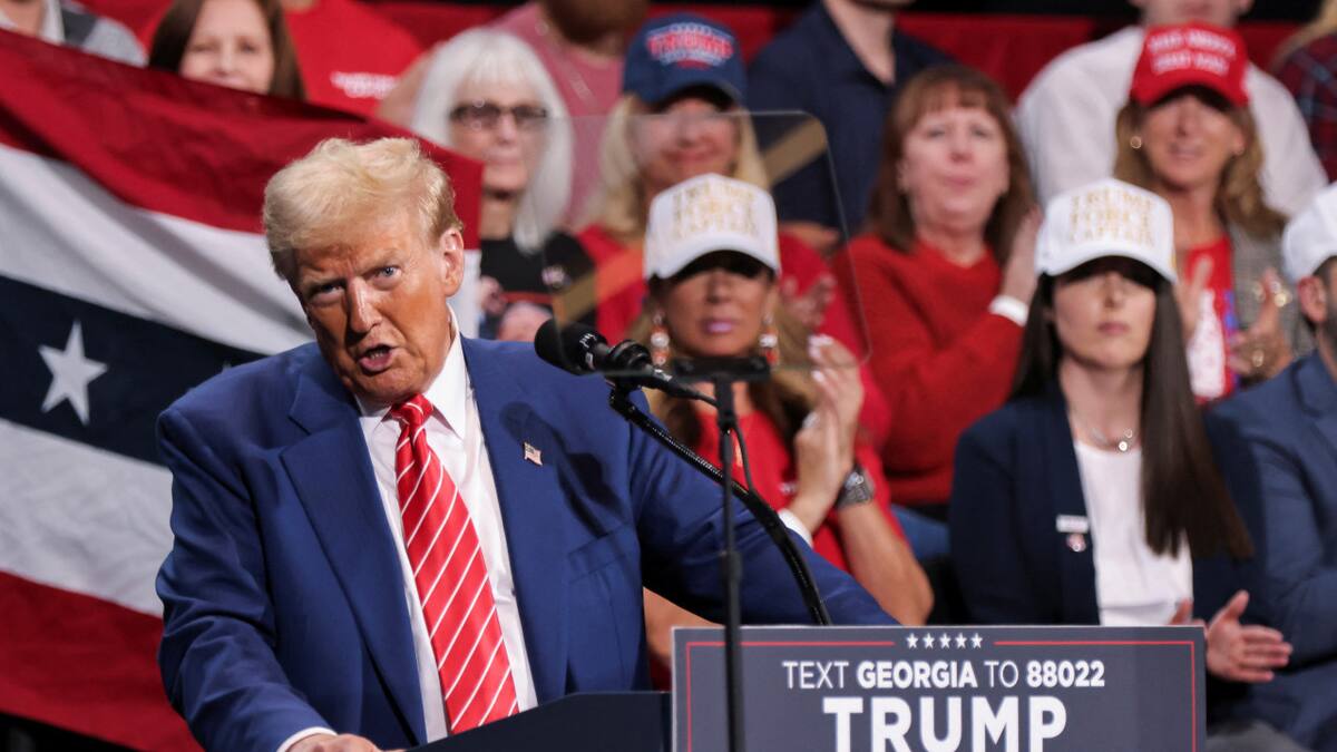 Donald Trump busca volver a la presidencia de los Estados Unidos. Foto: Reuters.