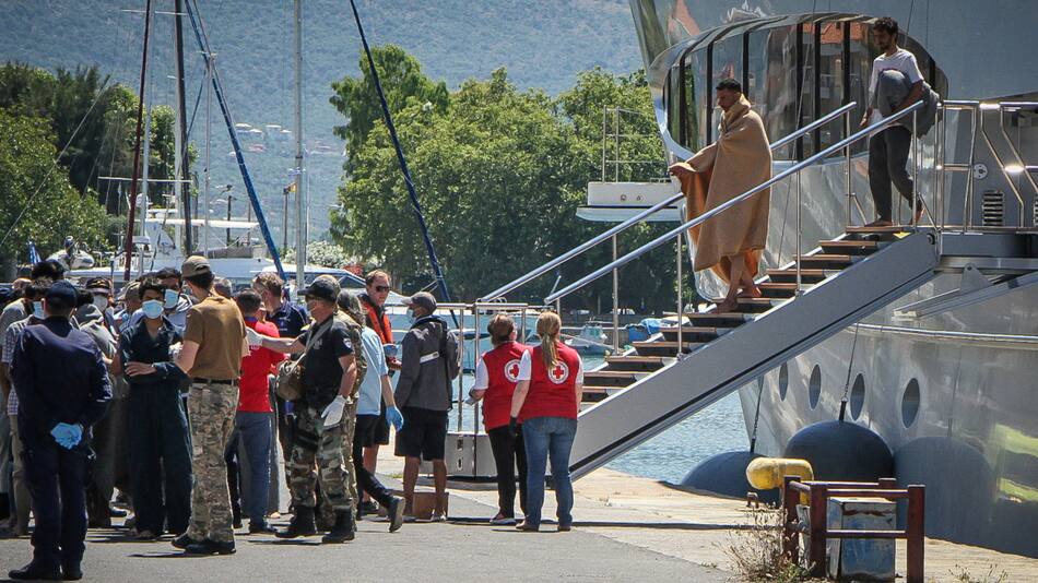 Naufragio y tragedia en Grecia. Foto: Reuters.