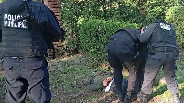 Escobar: la Policía Municipal utilizó armas no letales para reducir a un delincuente