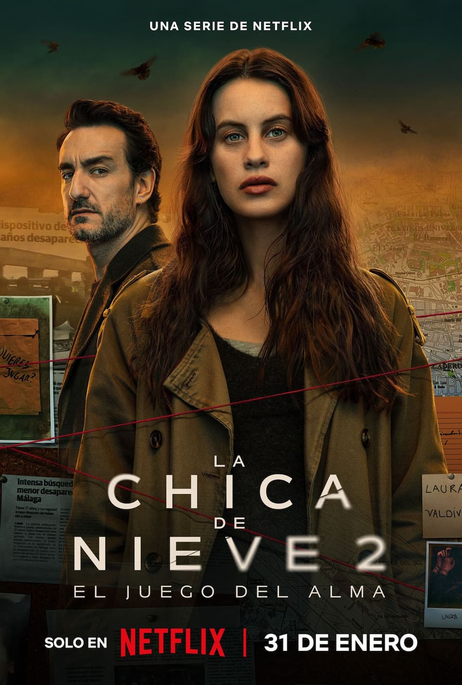 La chica de la nieve. Fuente: Netflix