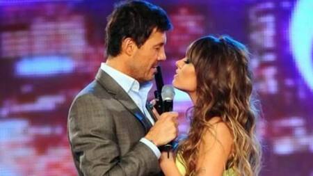 Coki Ramírez y Marcelo Tinelli. Foto, Twitter: @prettymesslu