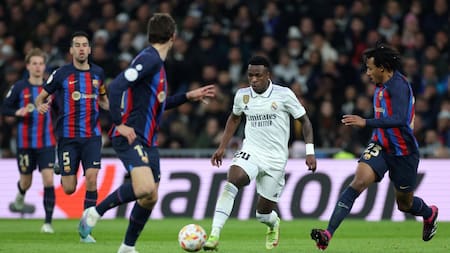 Real Madrid vs Barcelona, Copa del Rey. Foto: REUTERS