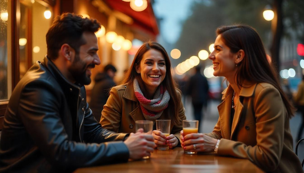 Un grupo de personas felices. Foto: Freepik AI.