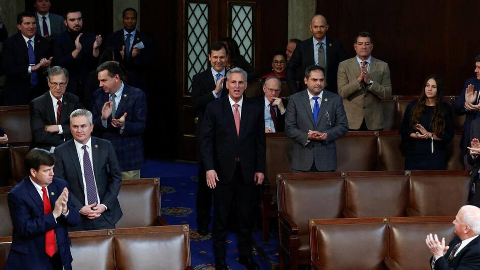 Kevin McCarthy, Cámara de EEUU. Foto: REUTERS