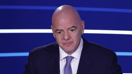 Gianni Infantino, presidente de la FIFA. Foto: Reuters.