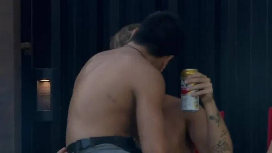 Nacho y Thiago Gran Hermano. Foto: captura de video