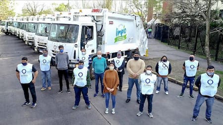 Quilmes limpio, 10 nuevos camiones para sistema de recolección de residuos municipal, Mayra Mendoza