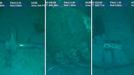 ARA San Juan - Hallazgo