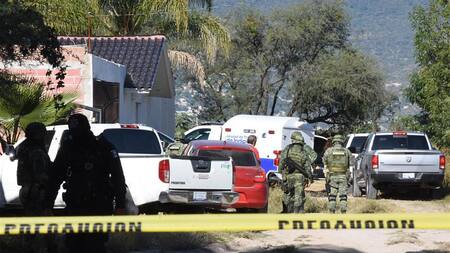 Ejército de México en una zona de crímen_EFE