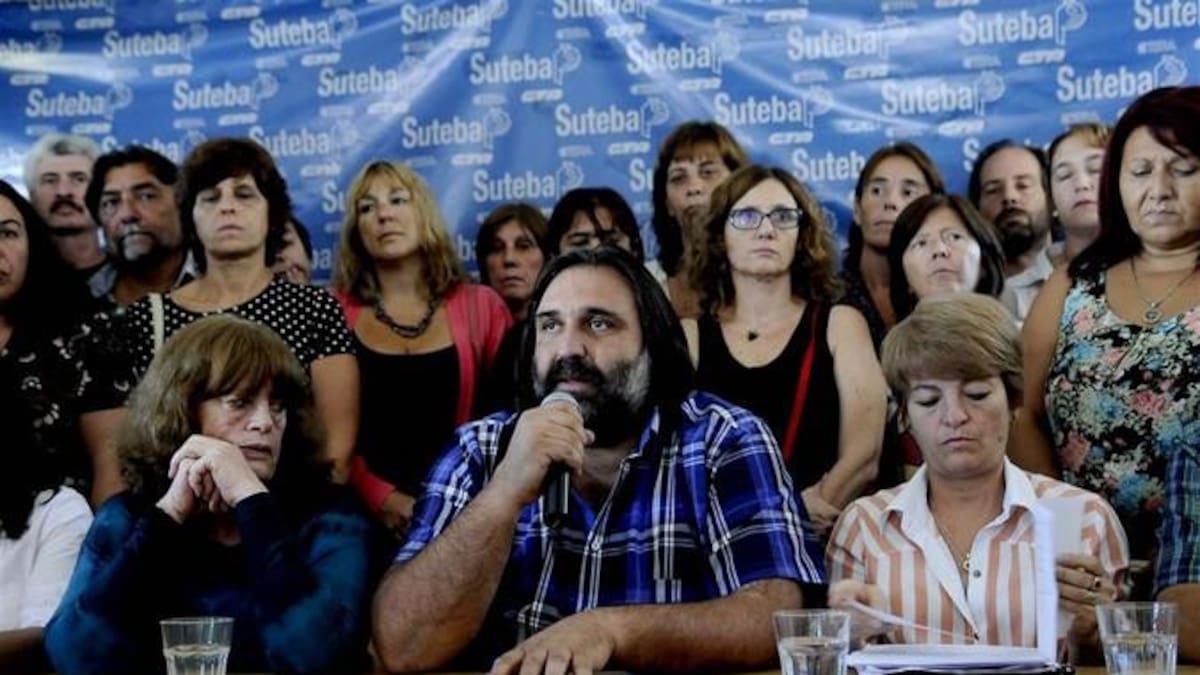 SUTEBA anunció un paro de 48 horas y las clases no comenzarán en la Provincia